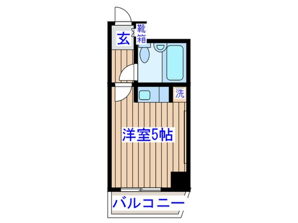 朝日プラザ一番町(302)の物件間取画像